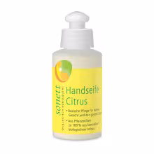 Sonett Prírodné BIO tekuté mydlo na telo, ruky a tvár - Citrus, 120 ml