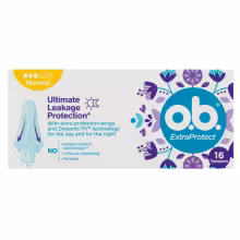O.B. ExtraProtect Normal tampóny 16 kusov