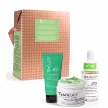 Teaology Matcha Tea kazeta, Matcha Ultra-Firming Cream 15 ml + Black Matcha Micellar Jelly Cleanser 50 ml + Matcha Infusion 15 ml