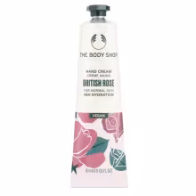 The Body Shop Hydratačný krém na ruky British Rose (Hand Cream) 100 ml