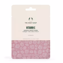 The Body Shop Hydratačná zlupovacia pleťová maska pre všetky typy pleti Vitamín E (Quench Sheet Mask) 18 ml