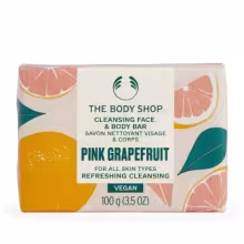 The Body Shop Tuhé mydlo na tvár a telo Pink Grapefruit (Cleansing Face & Body Bar) 100 g