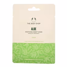 The Body Shop Upokojujúca zlupovacia pleťová maska Aloe (Soothing Sheet Mask) 18 ml