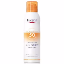 Eucerin Transparentný sprej na opaľovanie Dry Touch SPF 50 200 ml