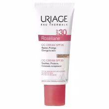 URIAGE CC krém pre citlivú pleť so sklonom k začervenaniu SPF 30 Roséliane 40 ml