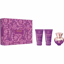 Versace Dylan Purple – EDP 50 ml + sprchový gél 50 ml + telové mlieko 50 ml