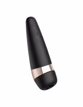 Satisfyer Pro 3+ - klitorálny stimulátor vibrátor - vodotesný, dobíjací, čierny