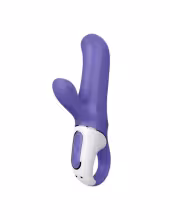 Satisfyer - vibrátor s ramienkom na klitoris - vodotesný - modrý