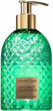 Vivian Gray Krémové tekuté mydlo na ruky Bergamot & Lemongrass (Cream Soap) 300 ml