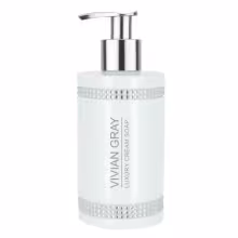 Vivian Gray Krémové tekuté mydlo White Crystals (Luxury Cream Soap) 250 ml