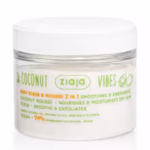Ziaja Telový peeling & pena 2v1 Kokosový orech Body Scrub & Mousse 270 ml