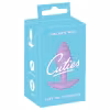 Cuties Mini Butt Plug - silikónový análny kolík (fialový, 2,8 cm)