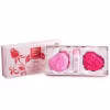 Darčekový set 2x mydlo a balzam na pery Rose Luxurious of Bulgaria