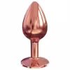 Dorcel Diamond Plug S - hliníkový análny kolík - malý (ružovozlatý)