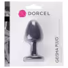 Dorcel Geisha Plug M - guľôčkový análny kolík (čierny)