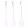 Satisfyer - venušine guličky set - biela - 3 kusy