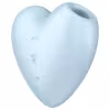 Satisfyer Cutie Heart - nabíjací stimulátor klitorisu s tlakovými vlnami - modrý