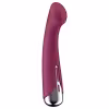 Satisfyer Spinning G-Spot 1 - vibrátor na G-bod s rotujúcou hlavou - červený