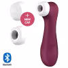Satisfyer Pro 2 Gen3 - aplikáciou ovládaný stimulátor klitorisu s tlakovými vlnami (červený)