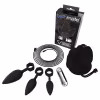 Bathmate Anal Training Plugs Vibe - vibračná sada análnych plugov (čierna)