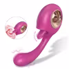 Sex HD - vibrátor na lízanie a bod G (červený)