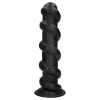 Ouch! Hole Driller - obrovský análny kolík (čierny) - 31,5 cm