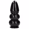 Au! Ultra Collosus - extra veľký análny kolík (čierny) - 33 cm
