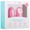 Easytoys - vibračné vajíčko s diaľkovým ovládaním - 7 režimov - ružové