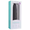 Easytoys - vibrátor tyčový s krúteným dizajnom - silikón - čierny
