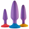 Dreamtoys Love Signal - sada análnych kolíkov (fialová)