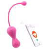 Magic Motion Kegel Master - vibrátorové venušine guličky ovládané aplikáciou (ružové)