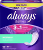 ALWAYS Dailies Fresh & Protect Normal intímky 60 ks