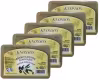 KNOSSOS Grécke olivové mydlo prírodné zelené 100 g, 5 ks