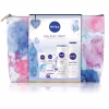 GIFT SET Nivea Holiday Spirit-maska 2x7,5ml, telové mlieko 250ml, SG 250ml,krém75ml,taška